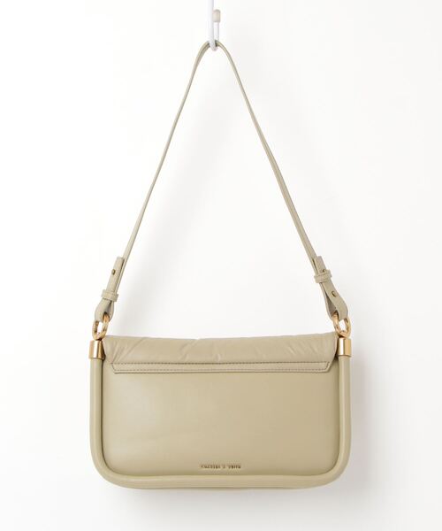 「CHARLES & KEITH」 トートバッグ M ライトベージュ レディース_画像2