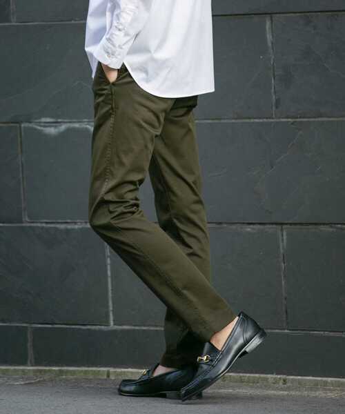 「URBAN RESEARCH ROSSO MEN」 チノパンツ LARGE ブラック メンズ_画像4