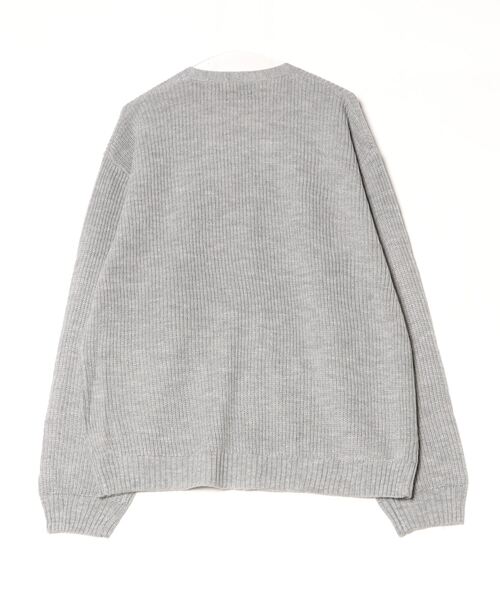 「POLO BCS」 ニットカーディガン X-LARGE ライトグレー メンズ_画像2