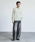ヘンリーネック tシャツ PIGMENT DY...の詳細画像2
