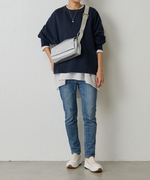 BEARDSLEY（ビアズリー） ショルダーバッグ FREE シルバー レディース