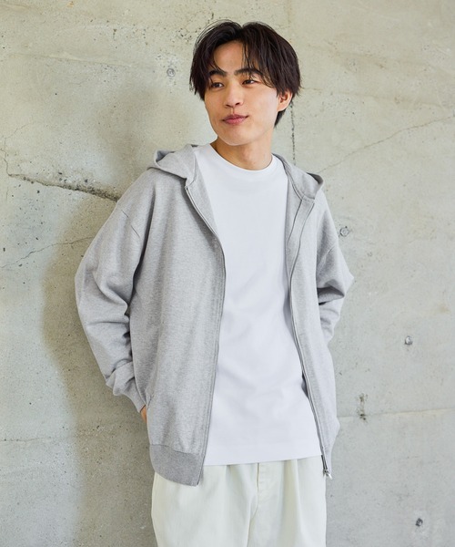 GLOBAL WORK（グローバルワーク） パーカー スウェットライクニット