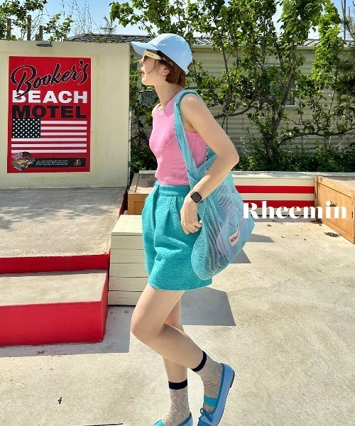 Rheemin トートバッグ BIG MESH HORY レディース : ZOZOTOWN Yahoo!店