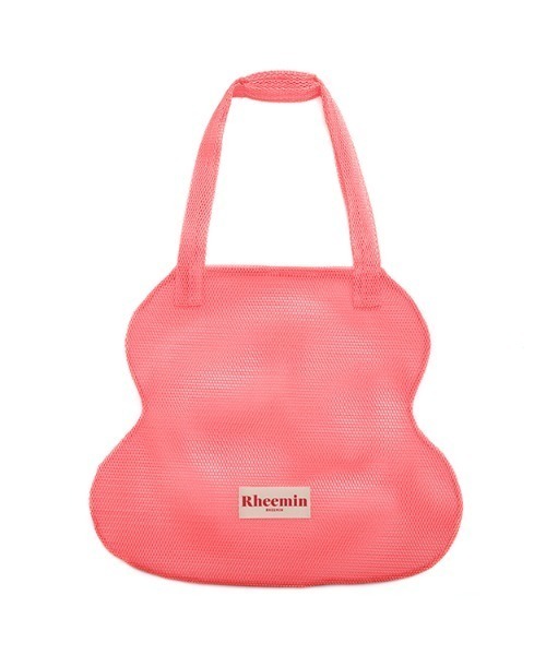 新品　RHEEMIN リーミン　メッシュバッグ　ピンク Rheemin トートバッグ BIG MESH HORY レディース : ZOZOTOWN Yahoo!店