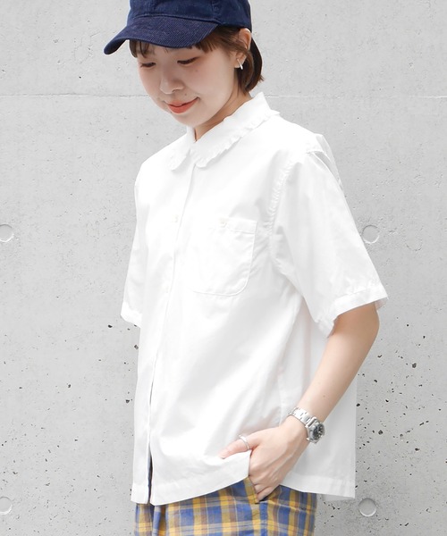 PAR ICI - 【ミユミユミユキン】PAR ICI Web限定ギンガムチェックブラウス PAR ICI（パーリッシィ） ブラウス シャツ 半袖 「WEB限定カラー