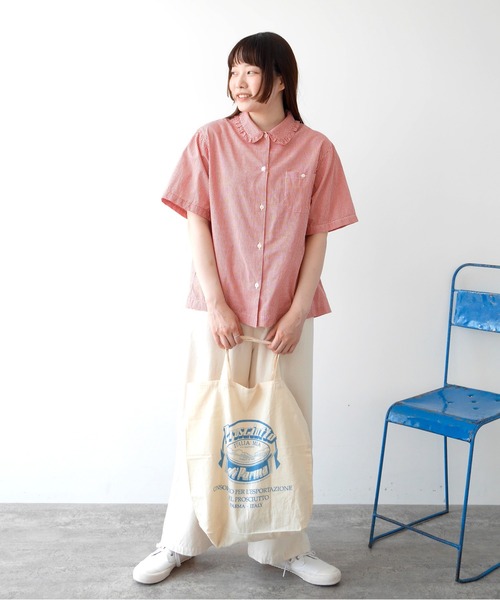 PAR ICI（パーリッシィ） ブラウス シャツ 半袖 「WEB限定カラー