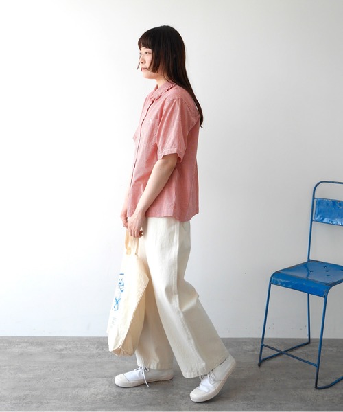 PAR ICI（パーリッシィ） ブラウス シャツ 半袖 「WEB限定カラー