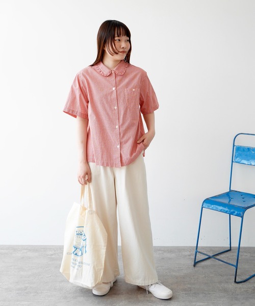 PAR ICI（パーリッシィ） ブラウス シャツ 「WEB限定カラー」ギンガム