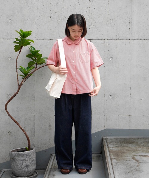 PAR ICI（パーリッシィ） ブラウス シャツ 半袖 「WEB限定カラー