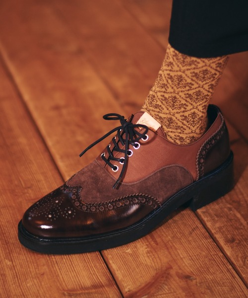 ブーツ Mixture Country Shoes / ミクスチャーカントリーブーツ メンズ レディースの画像