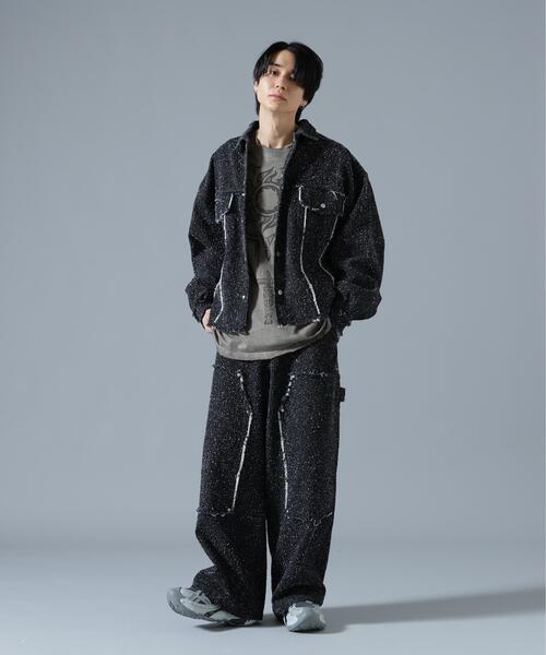 Danke Schon デニムライダースジャケット ダメージ加工 DankeSchon/ダンケシェーン/11oz RUBBER COATED 2nd JACKET | L.H.P