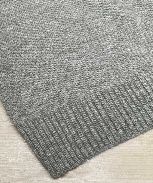 「NANEA」 長袖ニット フリー グレー レディース_画像7