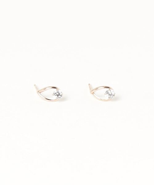 「Canal 4℃」 ピアス（両耳用） FREE ピンクゴールド レディース_画像2