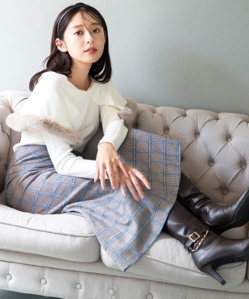 「MISCH MASCH」 長袖ニット MEDIUM ブラック レディース_画像2