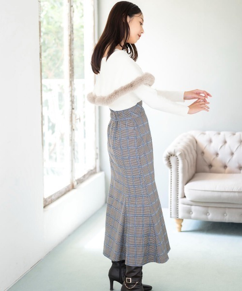「MISCH MASCH」 長袖ニット MEDIUM ブラック レディース_画像4