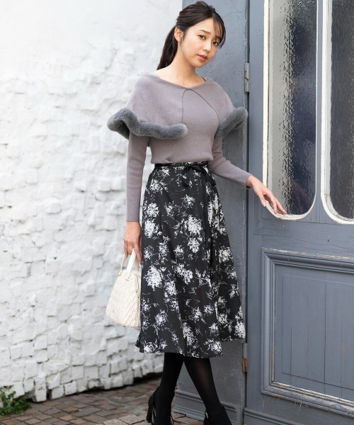 「MISCH MASCH」 長袖ニット MEDIUM ブラック レディース_画像6