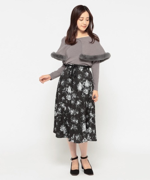 「MISCH MASCH」 長袖ニット MEDIUM ブラック レディース_画像7