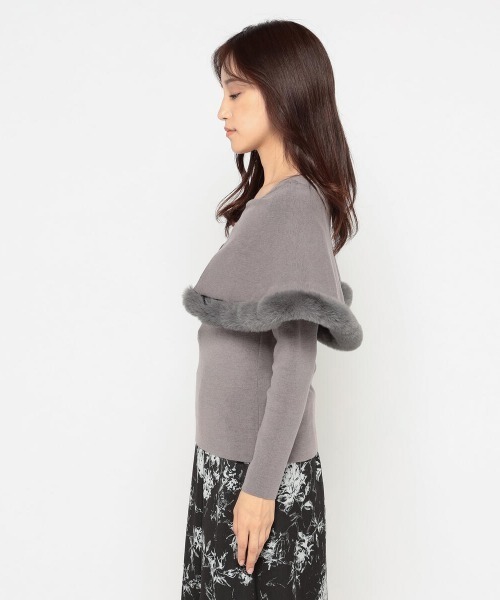 「MISCH MASCH」 長袖ニット MEDIUM ブラック レディース_画像9