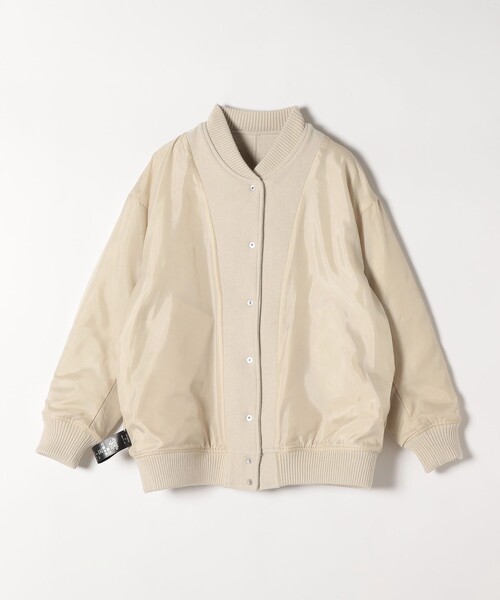 「SHIPS any」 スタジャン ONE SIZE キャメル レディースの画像