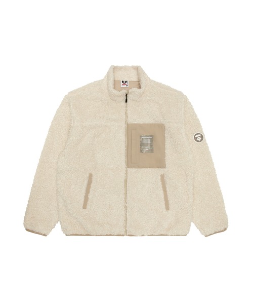 「AAPE BY A BATHING APE」 ブルゾン MEDIUM ネイビー メンズの画像