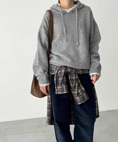 「CANAL JEAN」 セットアップ ONE SIZE グレー レディースの画像