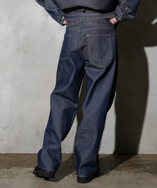 ジーンズ PENNEY'S FOREMOST / ペニーズフォアモスト WWII 5POCKET WIDE PANT セルビッチデニム ワイド ジーンズの画像