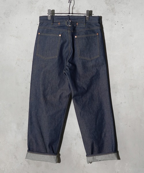 ジーンズ PENNEY'S FOREMOST / ペニーズフォアモスト WWII 5POCKET WIDE PANT セルビッチデニム ワイド ジーンズの画像