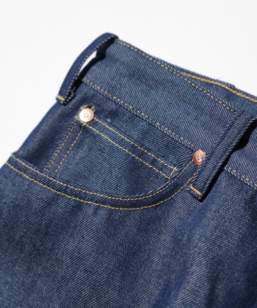 ジーンズ PENNEY'S FOREMOST / ペニーズフォアモスト WWII 5POCKET WIDE PANT セルビッチデニム ワイド ジーンズの画像