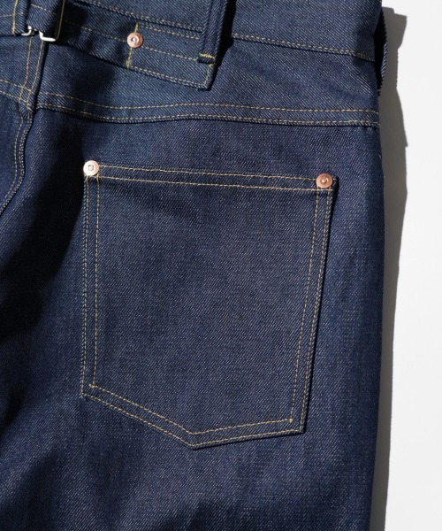 ジーンズ PENNEY'S FOREMOST / ペニーズフォアモスト WWII 5POCKET WIDE PANT セルビッチデニム ワイド ジーンズの画像