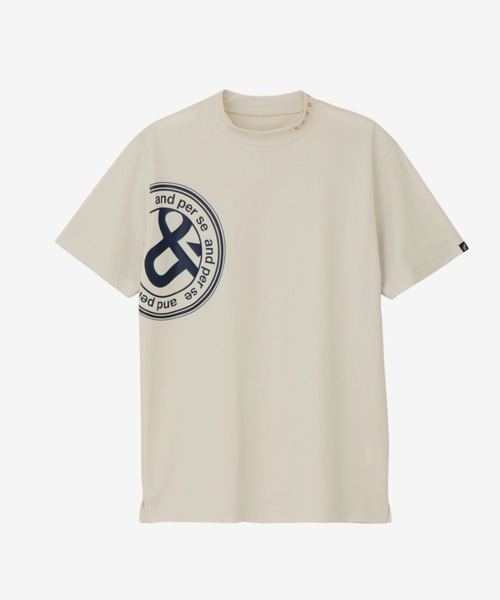and per se（アンパスィ） tシャツ SWING DRY メッシュ半袖モック