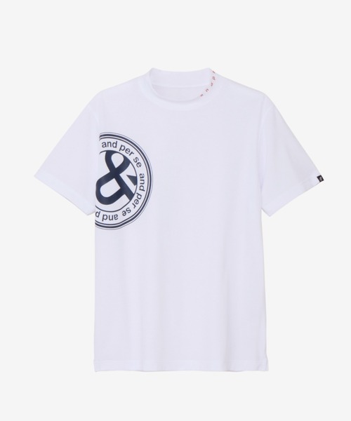 and per se（アンパスィ） tシャツ SWING DRY メッシュ半袖モック