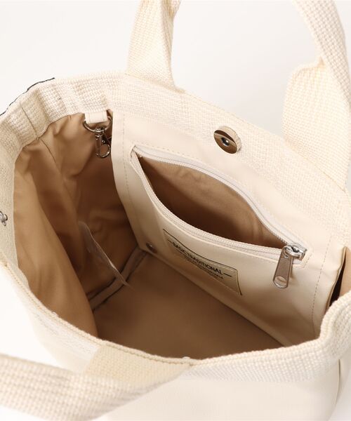 「A by MAGASIN DE MODE」 ハンドバッグ FREE チャコールグレー レディース_画像6