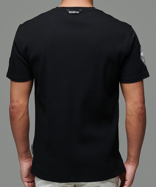 「VIOLA」 半袖Tシャツ L ターコイズブルー メンズ_画像5