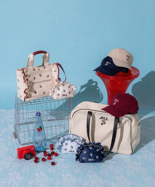 トートバッグ 「再入荷」「Cherryシリーズ」フリルトートバッグ レディースの画像