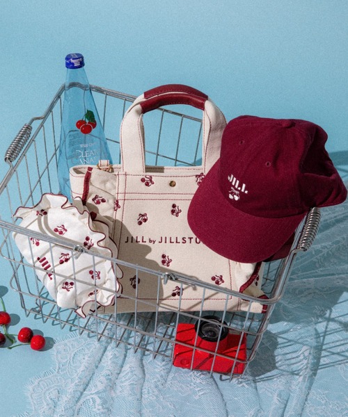 トートバッグ 「再入荷」「Cherryシリーズ」フリルトートバッグ レディースの画像