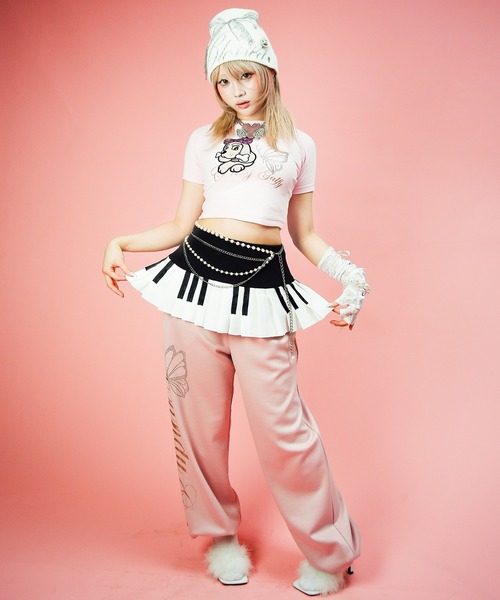 GALFY（ガルフィー） ワイドパンツ スウェットパンツ ジャージ 「GALFY