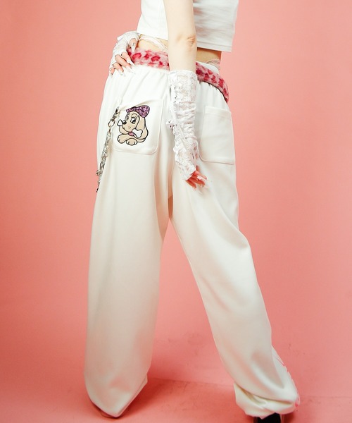 GALFY（ガルフィー） ワイドパンツ スウェットパンツ ジャージ 「GALFY