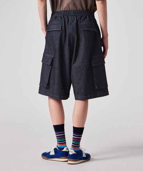 PS Paul Smith ハーフパンツ ワイドパンツ パンツ COOLMAX（R） デニム
