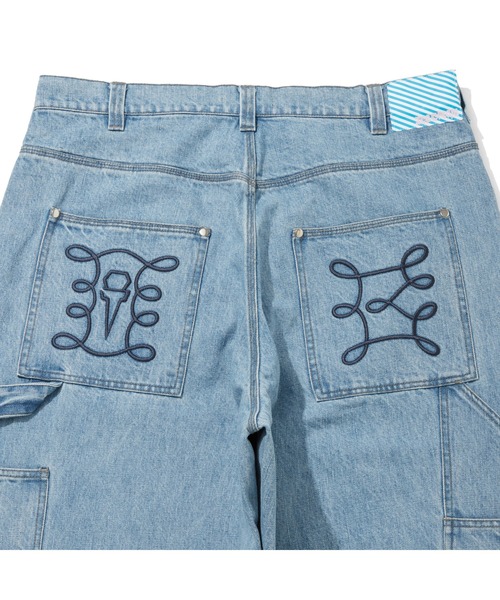 グ*#様 ice cream デニムパンツ ICECREAM（アイスクリーム） ワイドパンツ ジーンズ BUGGY DENIM PANTS