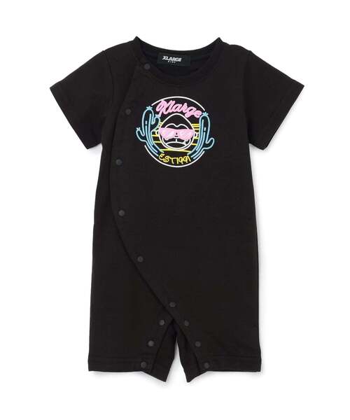 XLARGE KIDS（エクストララージ キッズ） ベビー服 ロンパース ネオン