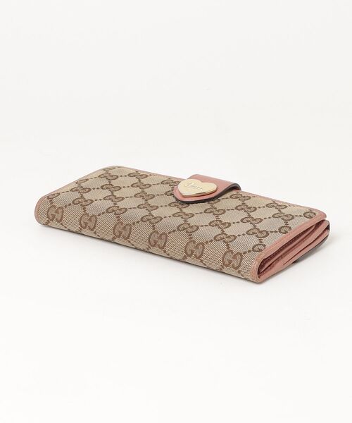 GUCCI（グッチ） GGキャンバス 長財布 - ブラウン レディース