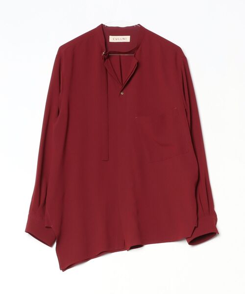 CULLNI 長袖シャツ CULLNI（クルニ） 長袖シャツ 2 レッド メンズ : ZOZOTOWN Yahoo!店