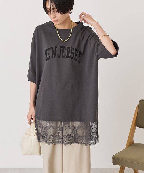 AMERICAN HOLIC（アメリカンホリック） tシャツ 半袖 カレッジロゴ