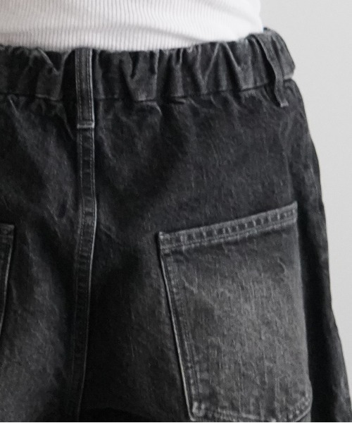 ワイドパンツ ジーンズ KAIKO The denim wide fit vintage メンズ レディースの画像