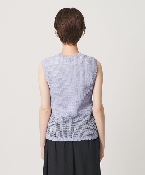 BEAUTY＆YOUTH UNITED ARROWS ベスト ジレ 夏 スカラップ Vネック