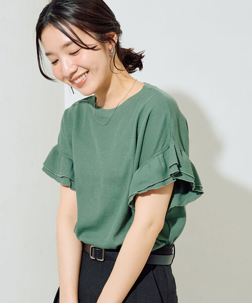 FREAK'S STORE（フリークスストア） 半袖Tシャツ フリ- ピンク