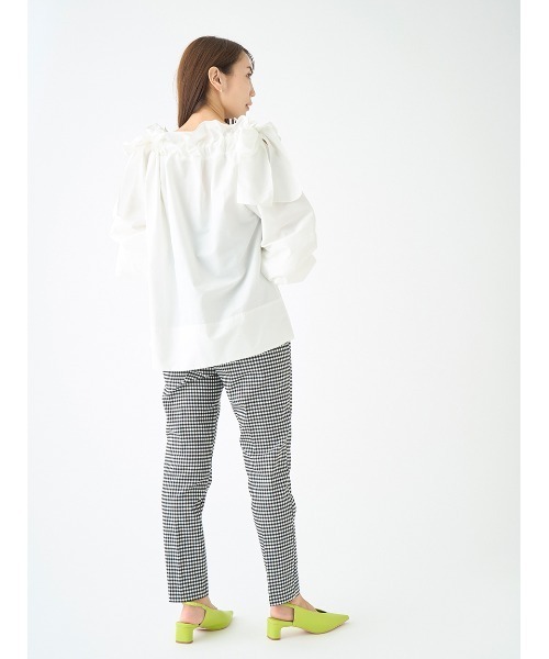 「CELFORD」 長袖ブラウス ONE SIZE パープル レディース_画像10