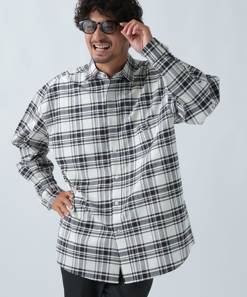 「PENNEYS」 長袖シャツ LARGE オフホワイト メンズ_画像3