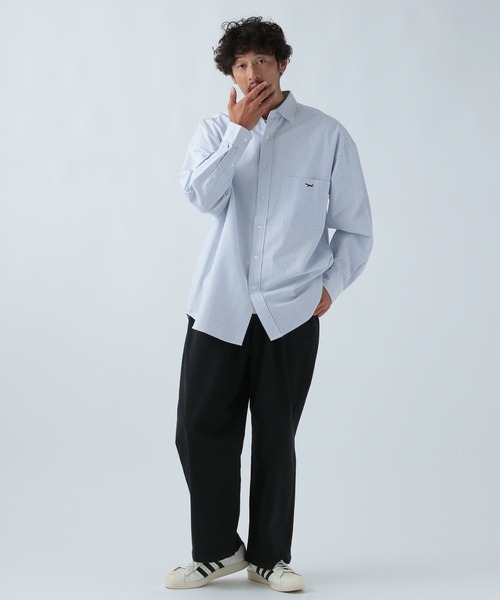 「PENNEYS」 長袖シャツ LARGE オフホワイト メンズ_画像6