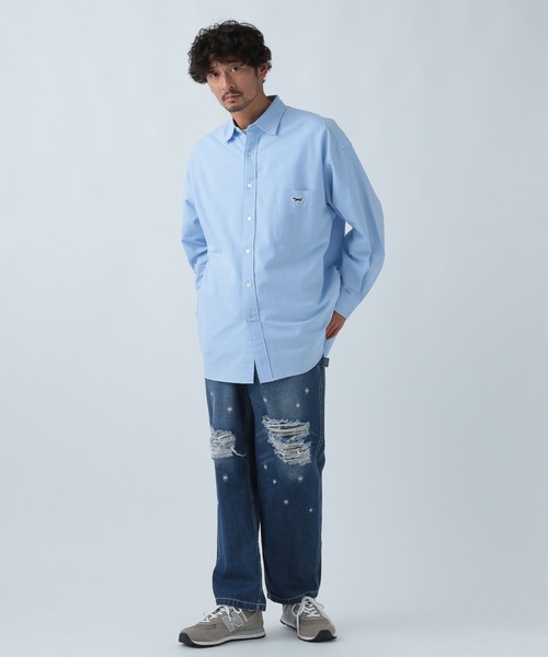 「PENNEYS」 長袖シャツ LARGE オフホワイト メンズ_画像8